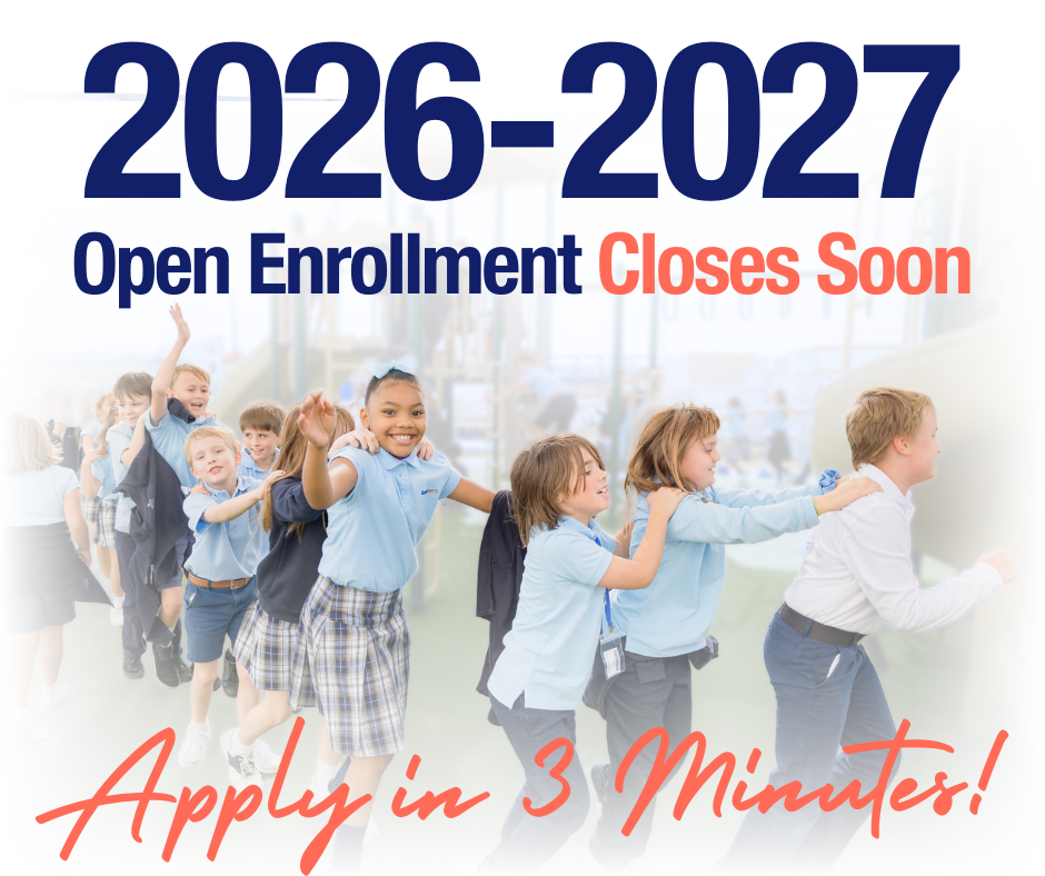 2026-2027 Open Enrollment closes soon - Apply in 3 minutes
